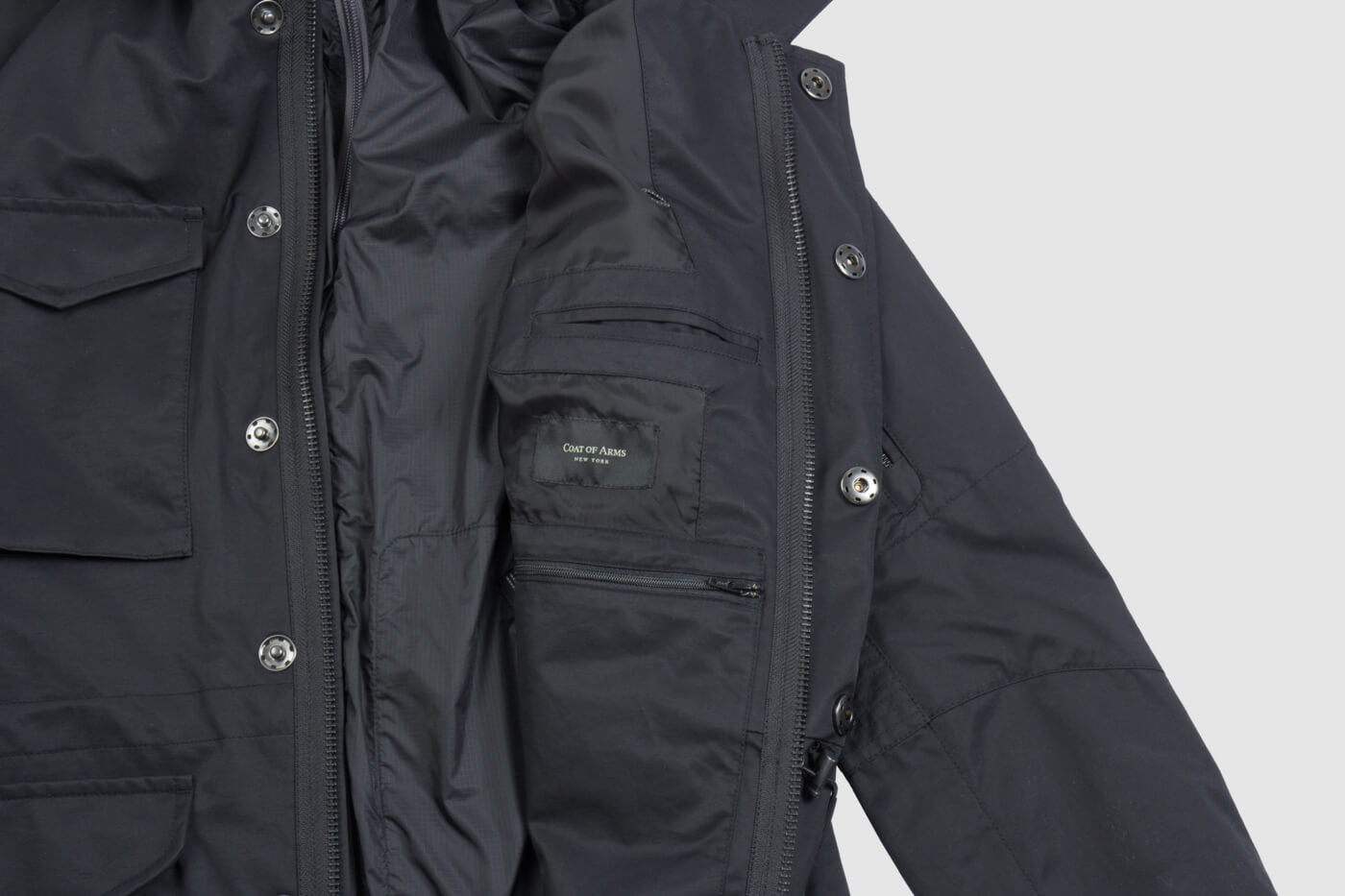 ジャケット・アウター N.M Thickened Double-Breasted Jacket SUNSEA(サンシー)21AW Collectionの新作、N.M Thickened w/耳