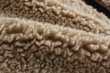 Reversible Tech Sherpa Hooded Coat - Camel