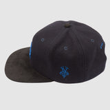 COA Monogram Hat In Navy Wool