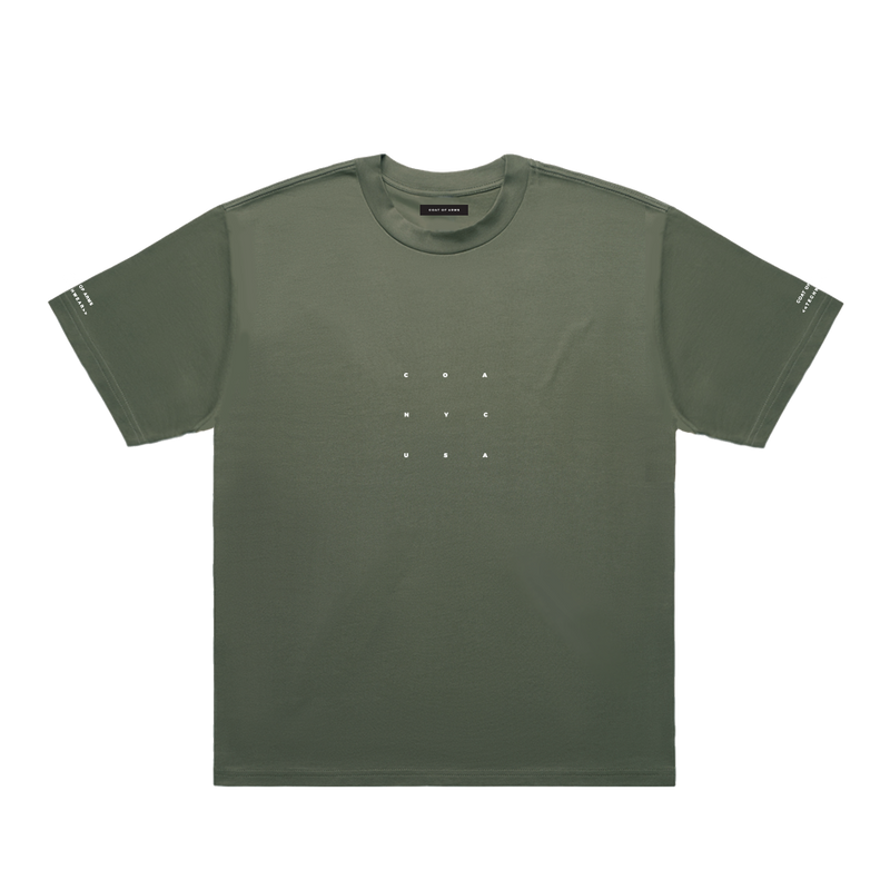 Boxy T-shirt - Olive Drab