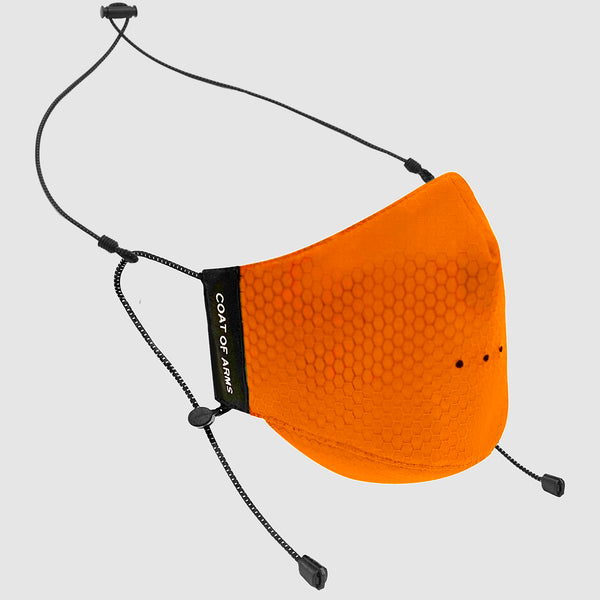 Cordura Hexagon Ripstop Face Mask - Orange