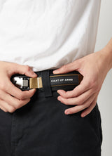 Magnetic Tech Belt with Stealth Pocket - Khaki
