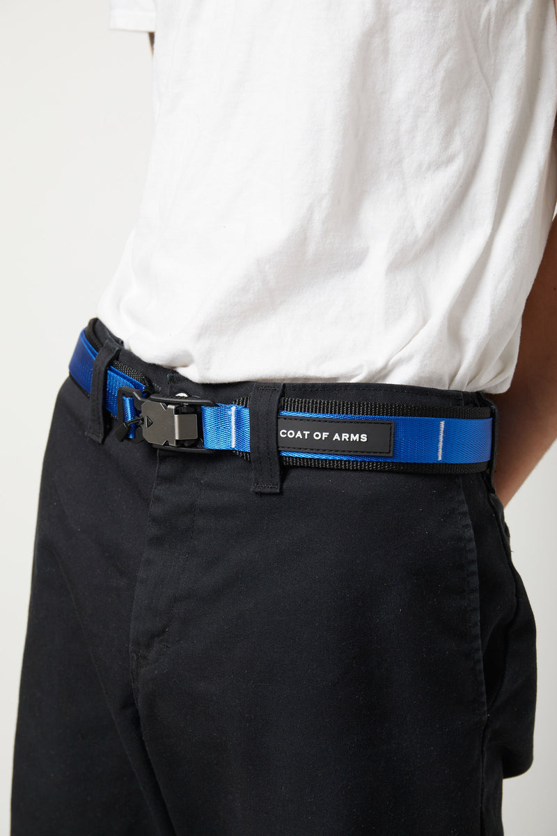 Magnetic Tech Belt with Stealth Pocket - Blue